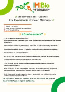 Misiones lanza la primera Muestra de Biodiversidad y Diseño: un homenaje a la selva misionera