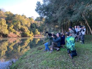 Avistaje de aves y educación ambiental en la Fiesta Colonial de Ruiz de Montoya