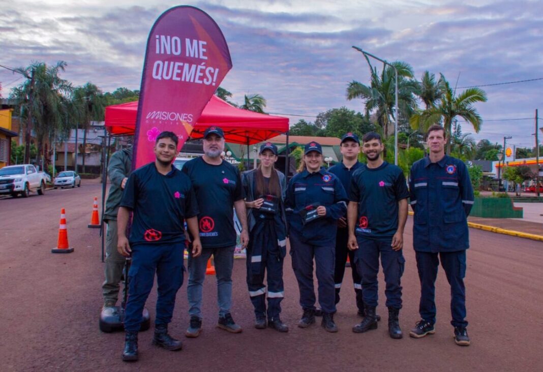 Ecología cerró el año con la última jornada de las campañas “Yo Freno Por La Fauna” y “No Me Quemés” en el norte de Misiones