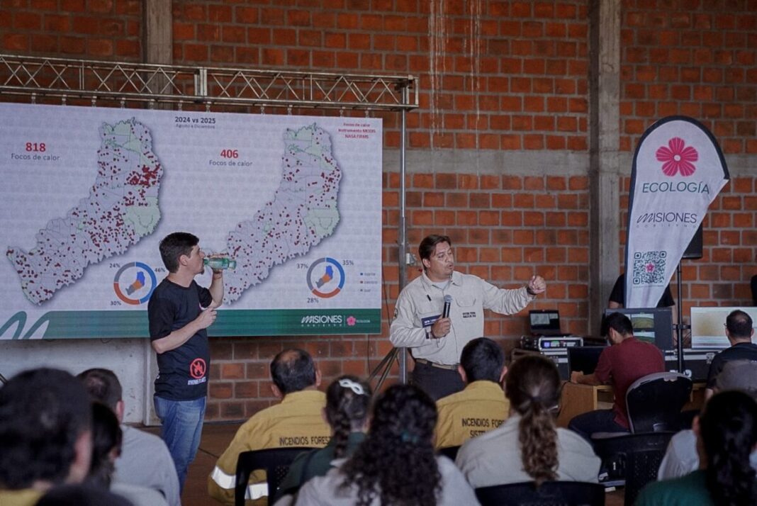 Misiones activó el Sistema Provincial de Alerta Temprana para fortalecer la prevención de incendios forestales