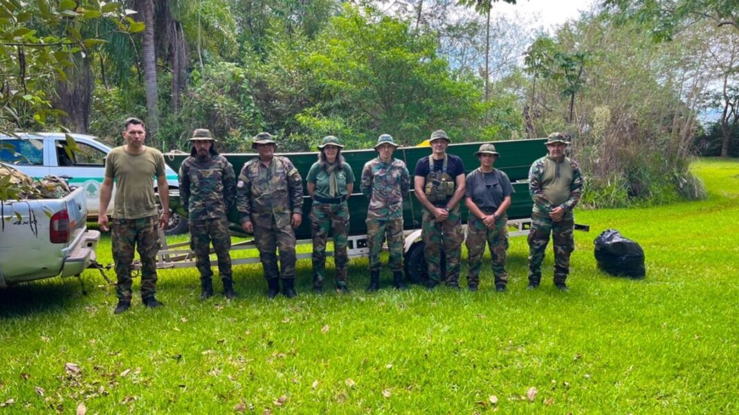 Misiones | Ecología y Parques Nacionales patrullan más de 100 kilómetros del Paraná para resguardar su fauna