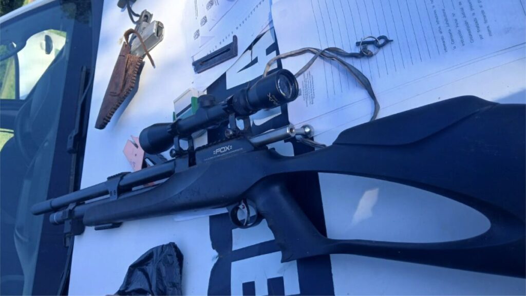 Yabotí: guardaparques detienen a dos hombres armados por caza furtiva