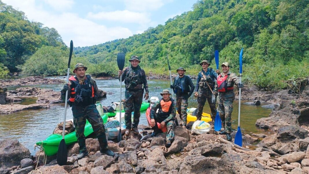 Megaoperativo en la selva misionera
