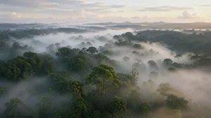 Hallan cerca de 98.000 células microbianas en la niebla de la Amazonía