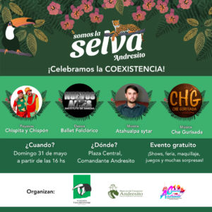 Andresito celebrará la biodiversidad con una nueva edición de “Somos la Selva”