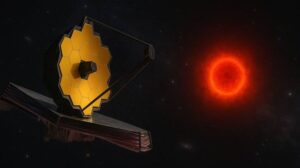 James Webb detectó un objeto del universo primitivo que podría ser una “estrella agujero negro”